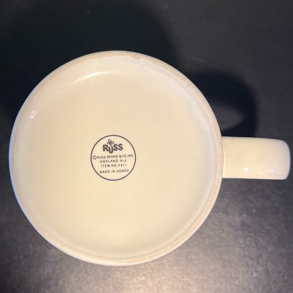 #1 MAN OF THE YEAR Golfer on a Postage Stamp Ceramic Mug ~ Russ Berrie & Co. - Picture 7 of 8